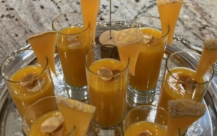 Chilled Cantaloupe Soup